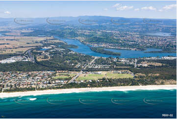 Aerial Photo Chinderah NSW Aerial Photography
