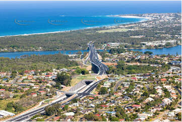 Aerial Photo Sexton Hill Bypass Banora Point NSW Aerial Photography