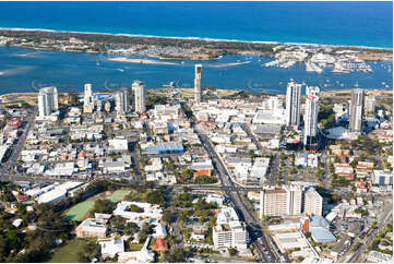 Aerial Photo Southport QLD Aerial Photography