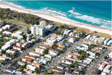 Aerial Photo Mermaid Beach QLD Aerial Photography