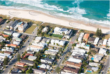 Aerial Photo Mermaid Beach QLD Aerial Photography