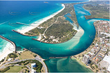 Aerial Photo Letitia Spit Fingal Head NSW Aerial Photography