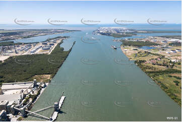 Brisbane River Pinkenba QLD Aerial Photography