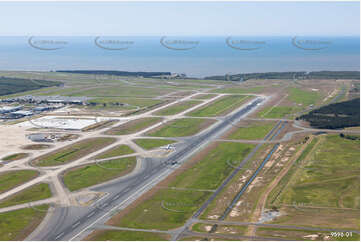 Brisbane Airport Runway QLD Aerial Photography
