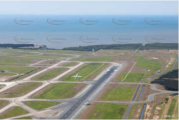 Brisbane Airport Runway QLD Aerial Photography