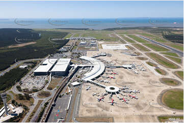 Brisbane Airport Domestic Terminal QLD Aerial Photography