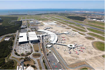 Brisbane Airport Domestic Terminal QLD Aerial Photography