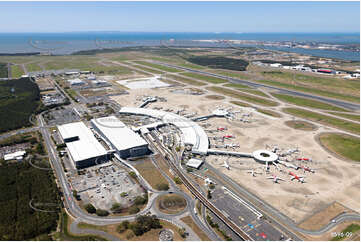 Brisbane Airport Domestic Terminal QLD Aerial Photography