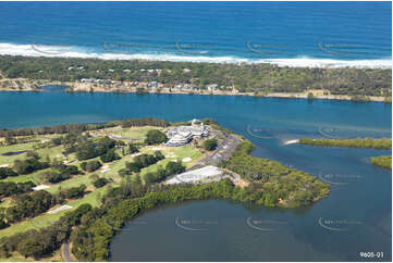 Tweed Heads Golf Course Club House NSW Aerial Photography