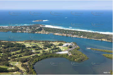 Tweed Heads Golf Course Club House NSW Aerial Photography