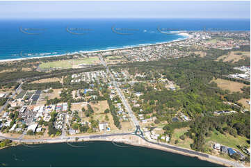 Aerial Photo Chinderah NSW Aerial Photography