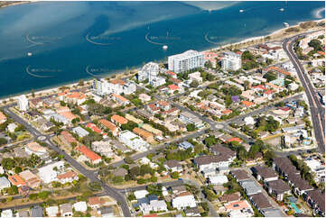 Aerial Photo Biggera Waters QLD Aerial Photography