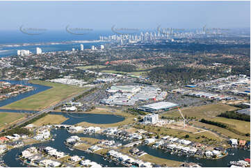 Aerial Photo Harbour Quays QLD Aerial Photography