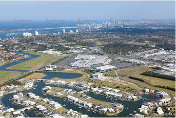 Aerial Photo Harbour Quays QLD Aerial Photography