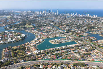Aerial Photo Broadbeach Waters QLD Aerial Photography