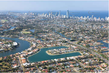 Aerial Photo Broadbeach Waters QLD Aerial Photography