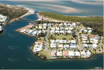 Aerial Photo Twin Waters QLD Aerial Photography