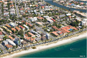 Aerial Photo Biggera Waters QLD Aerial Photography