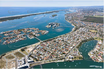 Aerial Photo Paradise Point QLD Aerial Photography