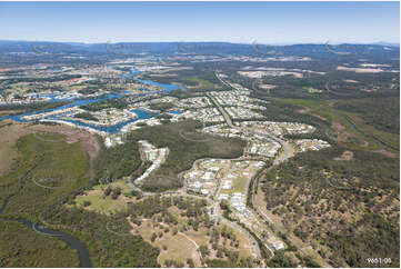 Aerial Photo Coomera Waters QLD Aerial Photography