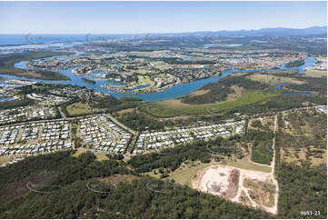 Aerial Photo Coomera Waters QLD Aerial Photography
