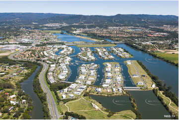 Aerial Photo River Links Helensvale QLD Aerial Photography