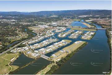 Aerial Photo River Links Helensvale QLD Aerial Photography