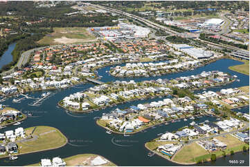 Aerial Photo River Links Helensvale QLD Aerial Photography