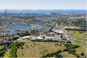 Aerial Photo Carrara Markets QLD Aerial Photography