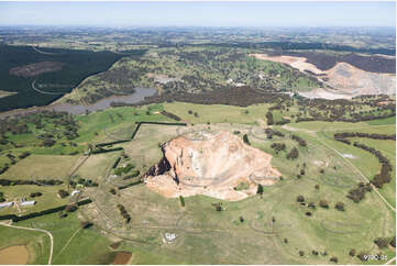 Massive Sink Hole at the Cadia Gold Mine NSW Aerial Photography