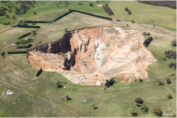 Massive Sink Hole at the Cadia Gold Mine NSW Aerial Photography