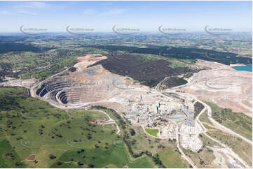 Aerial Photo Cadia Valley Gold Mine NSW Aerial Photography