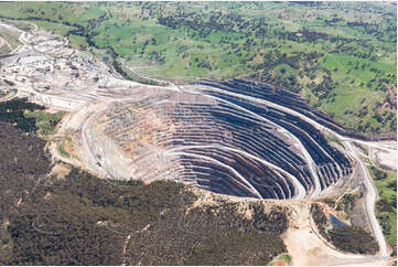 Aerial Photo Cadia Valley Gold Mine NSW Aerial Photography