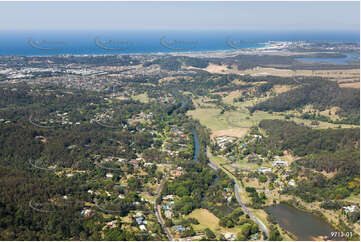 Aerial Photo Currumbin Valley QLD Aerial Photography