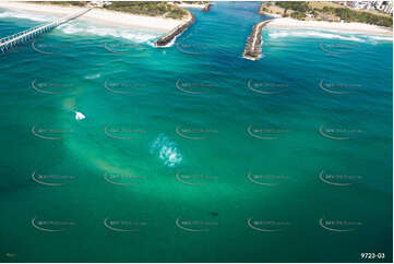 Aerial Photo Tweed River Entrance Sand Bar NSW Aerial Photography