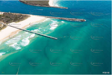 The Sand Pumping Jetty Gold Coast QLD Aerial Photography