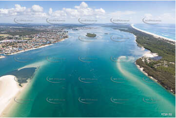 Aerial Photo The Gold Coast Broadwater QLD Aerial Photography