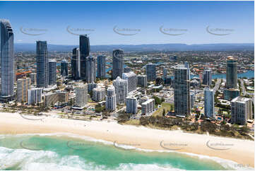 Aerial Photo Surfers Paradise QLD Aerial Photography