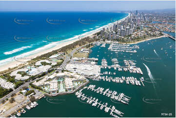 Aerial Photo Main Beach QLD Aerial Photography