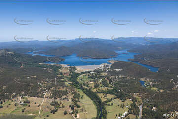 Aerial Photo Hinze Dam Advancetown QLD Aerial Photography