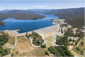 Aerial Photo Hinze Dam Advancetown QLD Aerial Photography