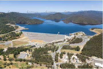 Aerial Photo Hinze Dam Advancetown QLD Aerial Photography