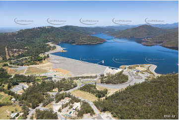 Aerial Photo Hinze Dam Advancetown QLD Aerial Photography