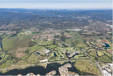 Aerial Photo Merrimac QLD Aerial Photography