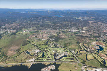 Aerial Photo Merrimac QLD Aerial Photography