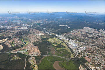Aerial Photo Helensvale QLD Aerial Photography