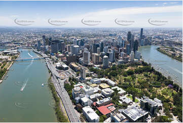 Aerial Photo Brisbane CBD QLD Aerial Photography