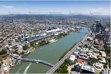 Aerial Photo Brisbane CBD QLD Aerial Photography