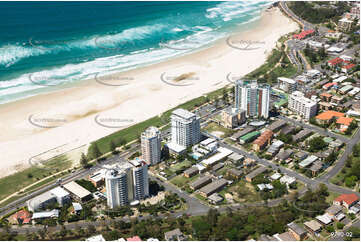 Aerial Photo Kirra Beach Coolangatta QLD Aerial Photography