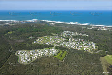 Aerial Photo Koala Beach Estate Pottsville NSW Aerial Photography